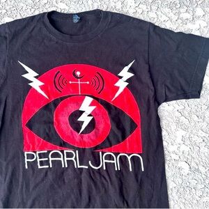 Pearl Jam Lightning Bolt 2013 Tour Concert band t-shirt graphic tee men’s small
